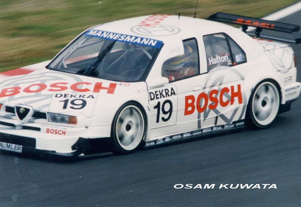 hpi 1/43 アルファロメオ 155 V6 TI 'BOSCH' 1996 ITC #19 服部尚貴
