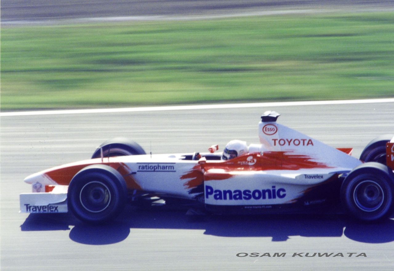 JFC F1 ヘルメット アラン・マクニッシュ 2002 トヨタ 1/12 JFC F1