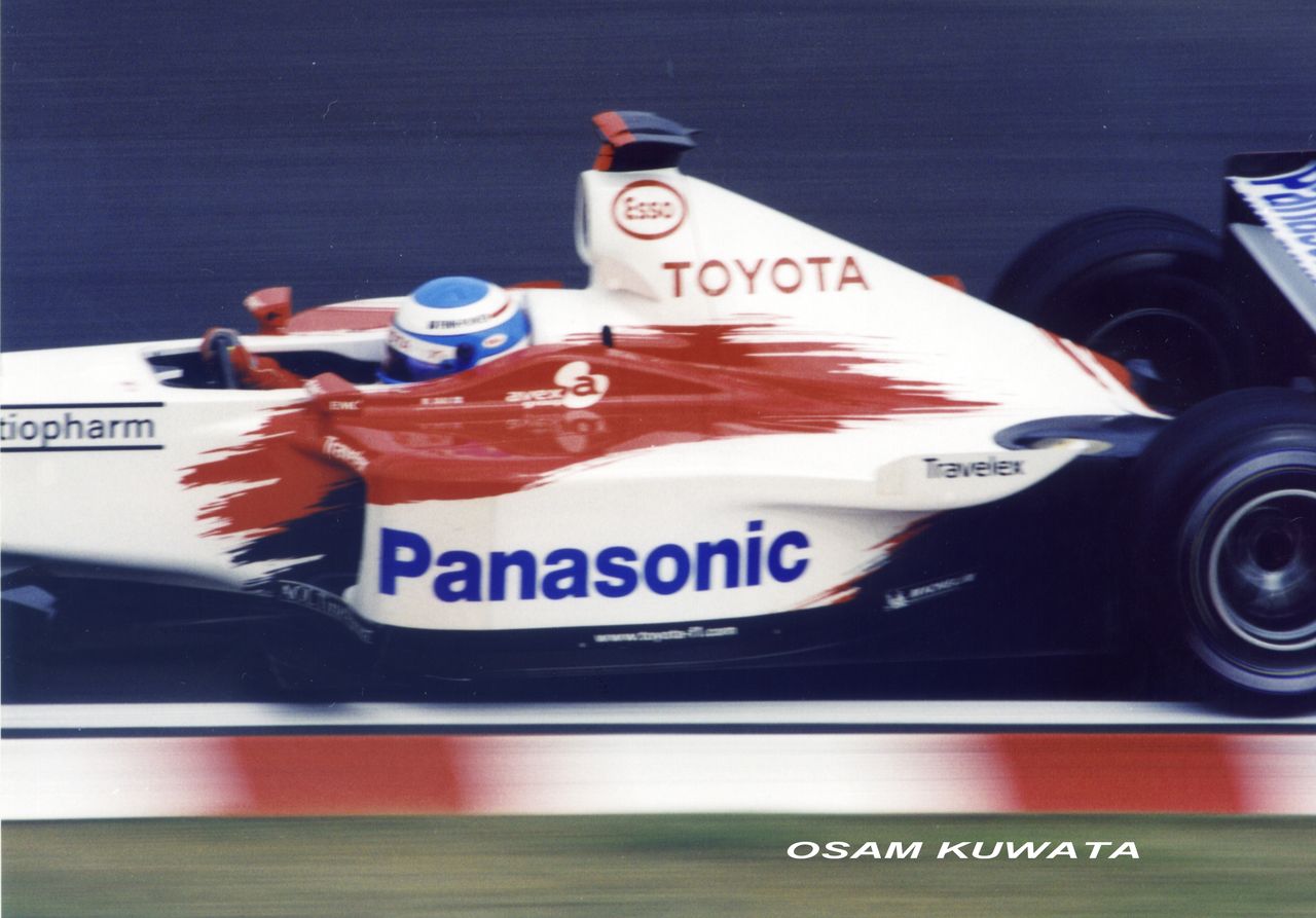 JFC F1 ヘルメット アラン・マクニッシュ 2002 トヨタ 1/12 JFC F1