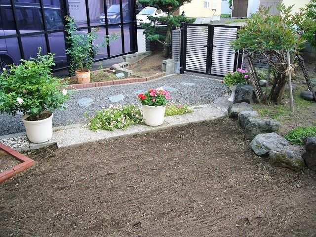 ｈｐに載るので 庭の手入れ そよ風のように生きて