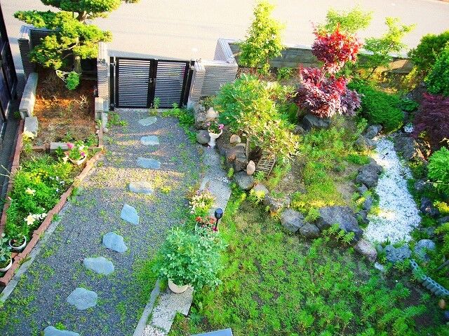 庭のビフォーアフター そよ風のように生きて