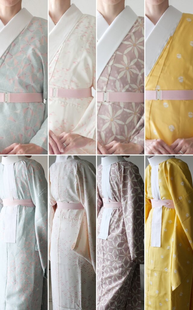 私のかわいい長襦袢コレクション : 更衣のきもの12ヶ月