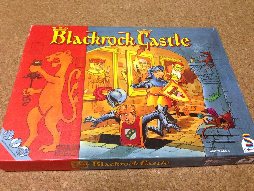 ブラックロック城希少なレトロボードゲーム ブラックロック城 : ふうかのボードゲーム日記