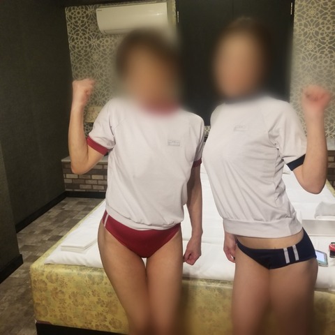ゆず＆ルイ濃厚レズ?唾液でグチャグチャ★キレキレラジオ体操