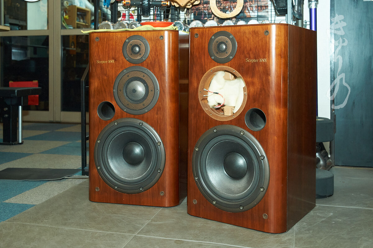 ★ＯＮＫＹＯ　Scepter1001　ミッドレンジ　動作ＯＫ　　★（1個のみ） ONKYO 1001の修理 : 我楽音 響のCUT\u0026TRY