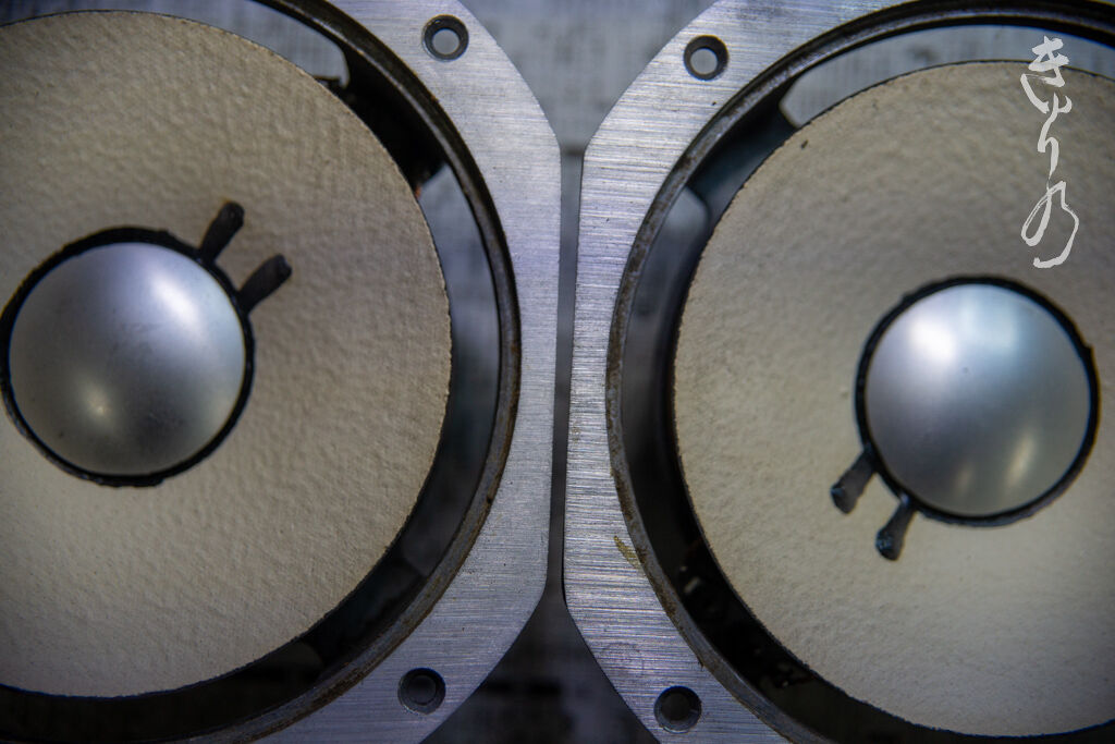 サンスイ LE8T エッジ交換 : 我楽音 響のCUT&TRY