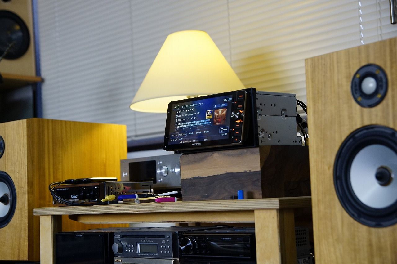 ケンウッド彩速ナビ「MDV-Z702W」エージング中 : 我楽音 響のCUT&TRY ケンウッド彩速ナビ「MDV-Z702W」エージング中 : 我楽音 響のCUT&TRY