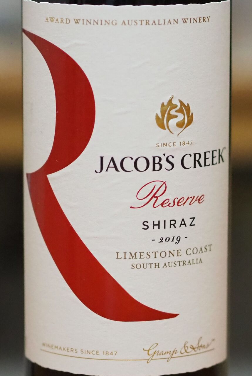 495円 選ぶなら ジェイコブスクリーク 2019 リザーヴ ライムストーン コースト シラーズ 赤ワイン