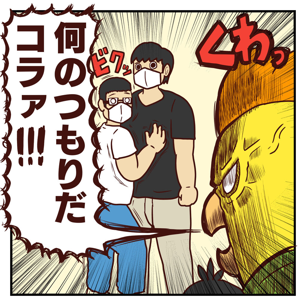 4ヶ月の娘が頭突きをされた話 2話 お前プロかよっ 一回り年下の 主夫 とおしゃべり黒猫