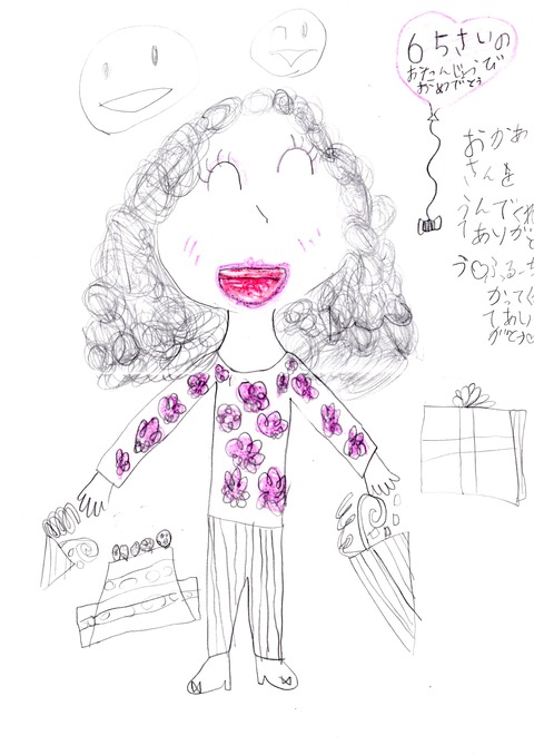 母の日、誕生日