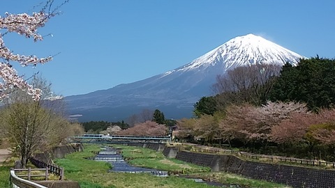29年4月富士山