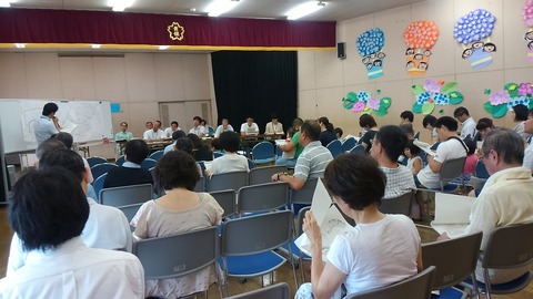 北保育園工事説明会