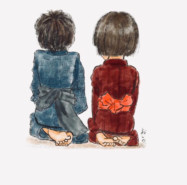 正座 イラストレーターおしのともこブログ