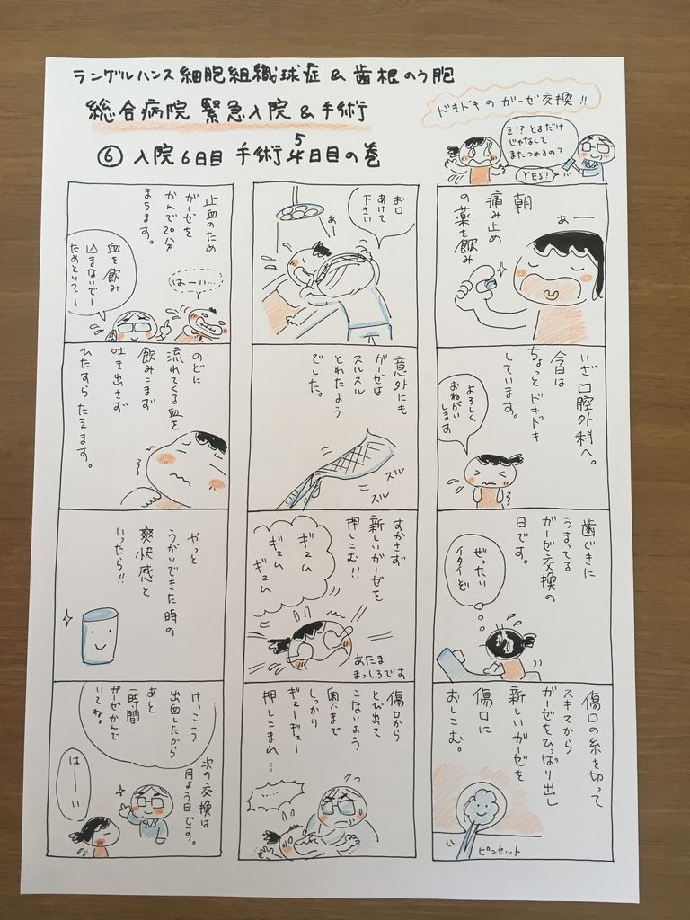 成人ランゲルハンス細胞組織球症19 イラストレーターおしのともこブログ