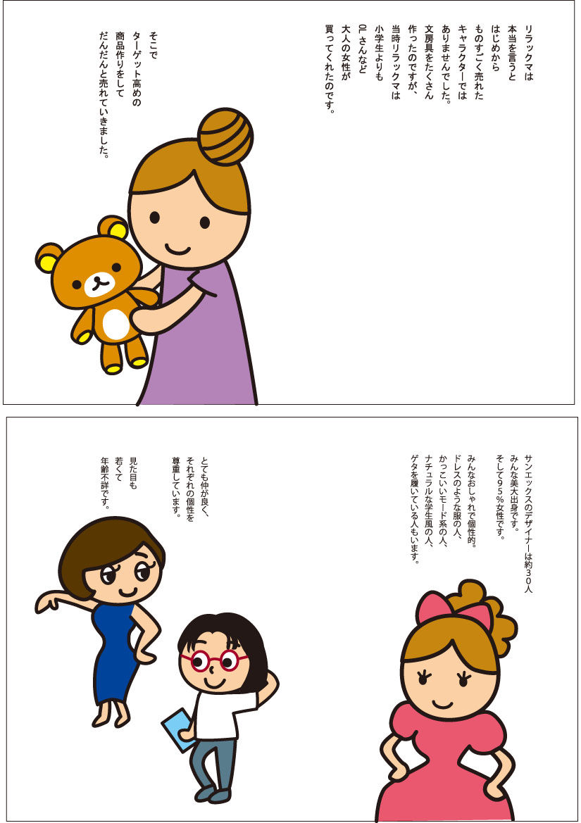 リラックマのつくりかた イラストレーターおしのともこブログ リラックマのつくりかた イラストレーターおしのともこブログ