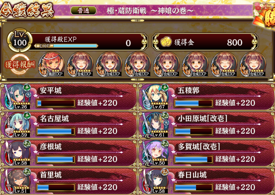 城プロre 極 蔵防衛戦 神娘の巻 どうなの 5率はどうなの 城プロre速報 城プロreまとめ 城プロre 極 蔵防衛戦 神娘の巻 どうなの 5率はどうなの 城プロre速報 城プロreまとめ