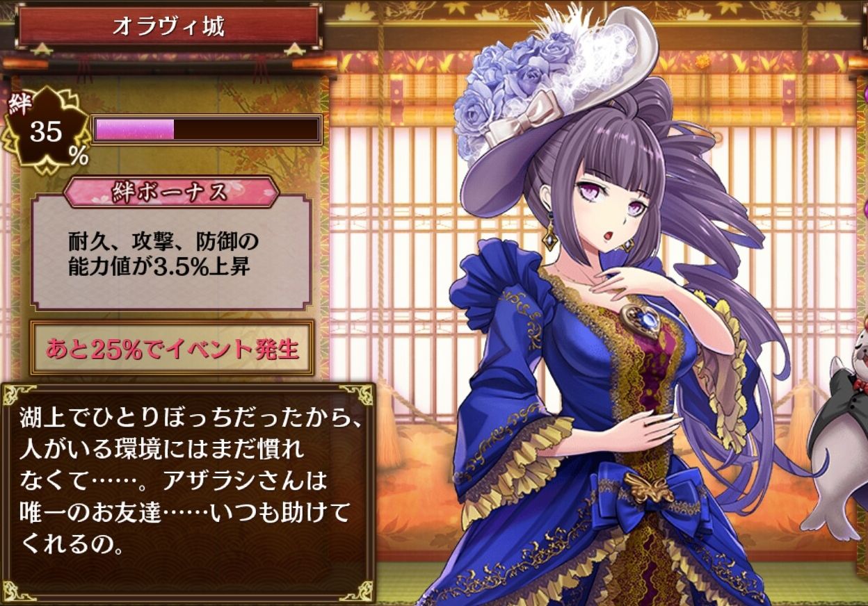 城プロre オラヴィちゃんってぼっちなのか ぼっち編成このほかにぼっちキャラっている 城プロre速報 城プロreまとめ