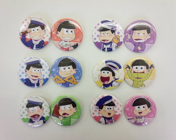 16 11 発 京まふ先行商品 おそ松さん マリンセーラー松 自宅警備松の缶バッチset おそ松さん情報局 16 11 発 京まふ先行商品 おそ松さん マリンセーラー松 自宅警備松の缶バッチset おそ松さん情報局