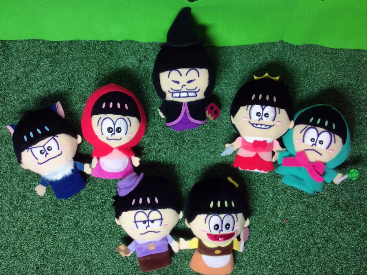 明日より キャンペーンも開催 17 8 12 おそ松さん おとぎの国のフィンガーパペットマスコットキーチェーン セガ限定プライズ おそ松 さん情報局