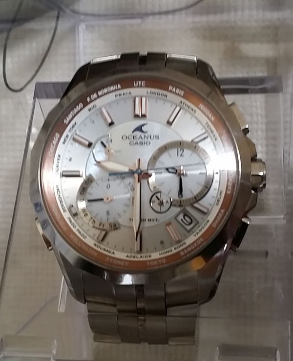 チプカシレビュー 4 OCEANUS Manta OCW-S2400PG-7AJF : チプカシ