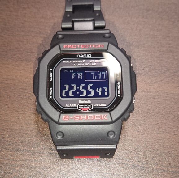 G-SHOCK GW-B5600HR 純正ファインレジンバンド 【G-SHOCK】粋な