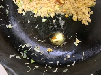 柚子こしょう風味のたらこチャーハンのレシピ、その８