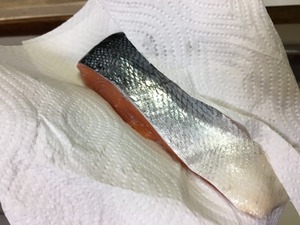 秋鮭のムニエルのレシピ、その２