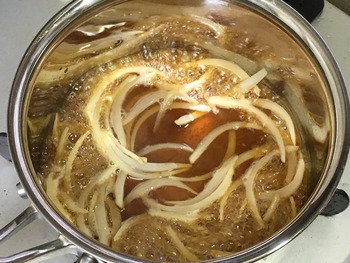 牛丼風チャーハンのレシピ、その4