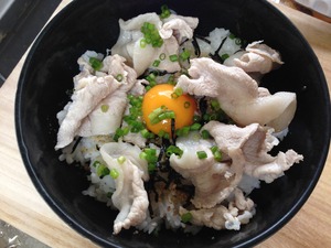 ゆで豚丼のレシピ、その4