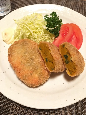 かぼちゃコロッケ