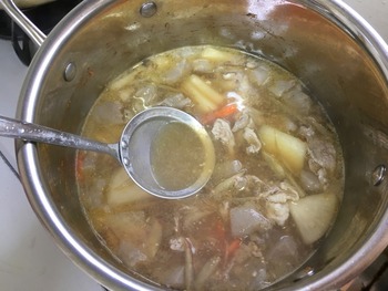 豚汁のレシピ、その６