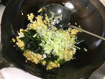 しらすとワカメのおろしポン酢チャーハンのレシピ、その6