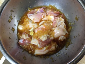 鶏のからあげの調理、その２