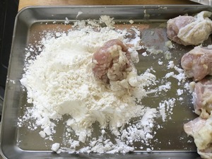 鶏の塩から揚げのレシピ、その3