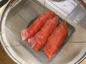 鮭のつみれ汁のレシピ、その３