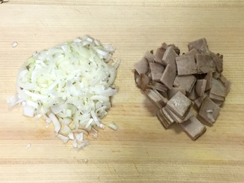 基本のチャーハンのレシピ、その3