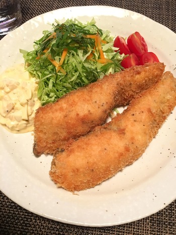 鮭フライ