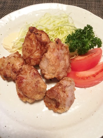 鶏の塩から揚げ