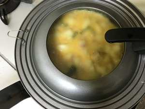 スパニッシュオムレツのレシピ、その７