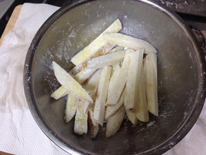 フライドポテトの調理、その3