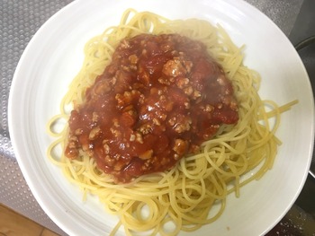 ミートソーススパゲティのレシピ、その7