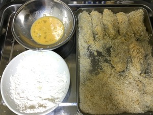 カキフライのレシピ、その3