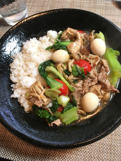 オイシックス食材で中華丼