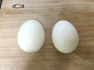 電子レンジゆで卵調理器、その5