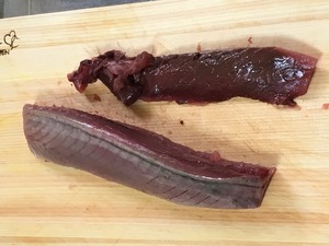 カツオのオイル漬けのレシピ、その1