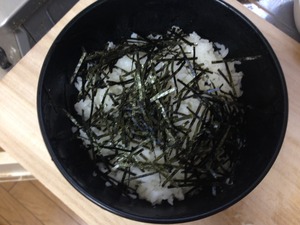 海苔おかか丼のレシピ、その2