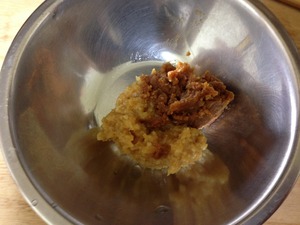 サバの味噌煮の調理、その3