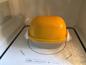 電子レンジゆで卵調理器、その4IMG_4403