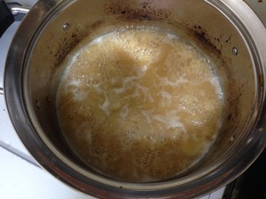 サバの味噌煮の調理、その8