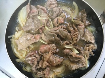 牛丼のレシピ、その4